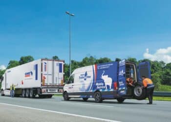 Schmitz Cargobull has launched a mobile service initiative to ensure optimal trailer use for customers. Image: Schmitz Cargobull.
