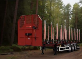 Wielton will showcase its full range of timber transport trailers at ECO LAS 2025. Image: Wielton.