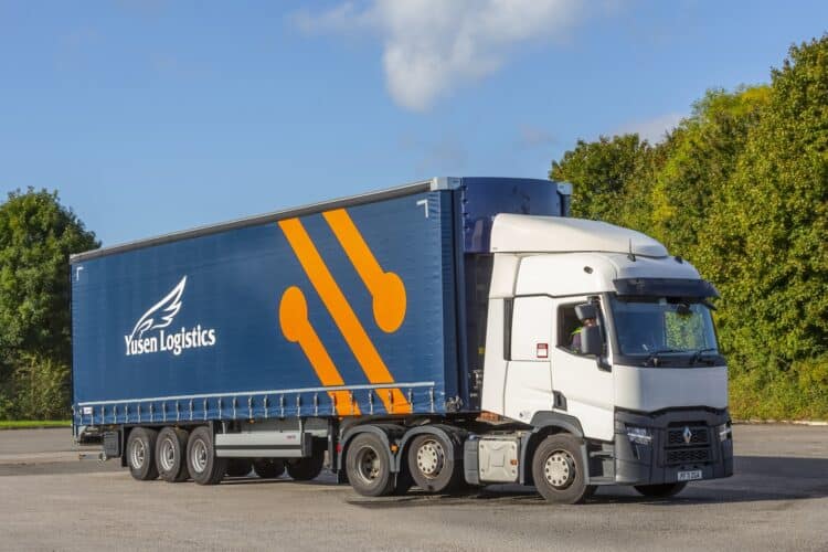 Yusen Logistics UK takes on its first Schmitz Cargobull semi-trailers. Image: Schmitz Cargobull.