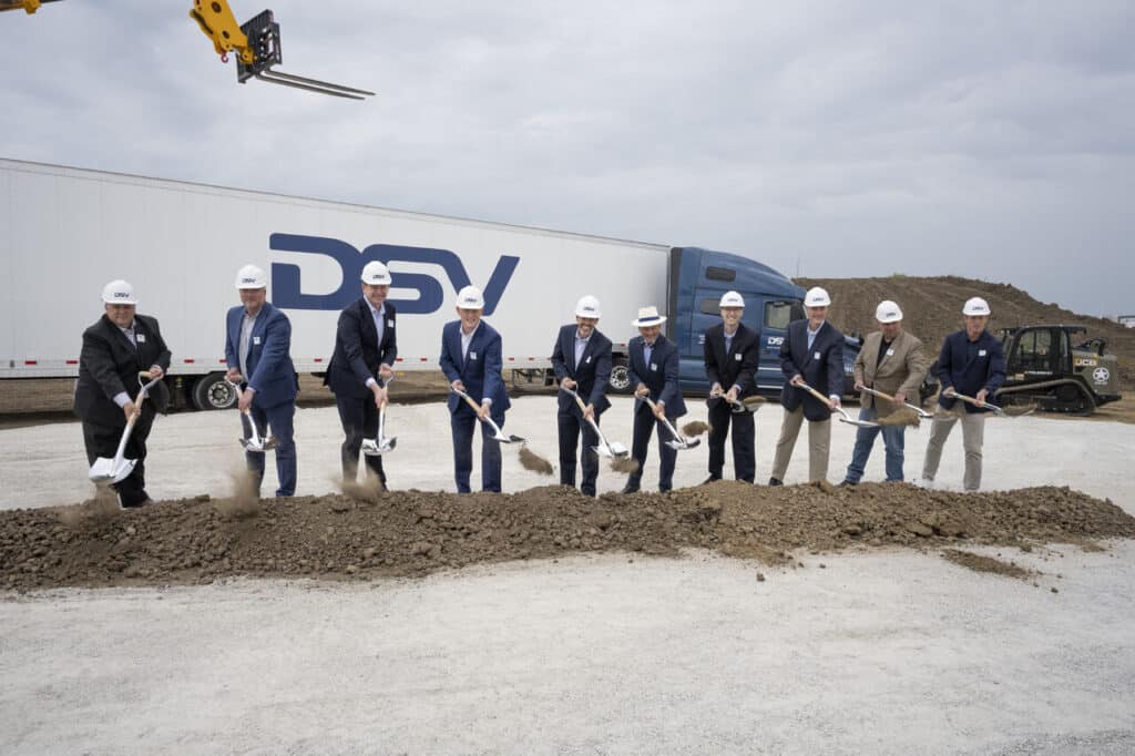 DSV breaks ground on latest Illinois facility - Global Trailer