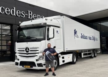 Dutch transport company, Johan van Dijk, has expanded its fleet of trucks and trailers. Image: Johan van Dijk.