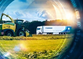 The Krone Group has reported strong turnover for 2024/2025 despite a tough global market. Image: Krone Group.