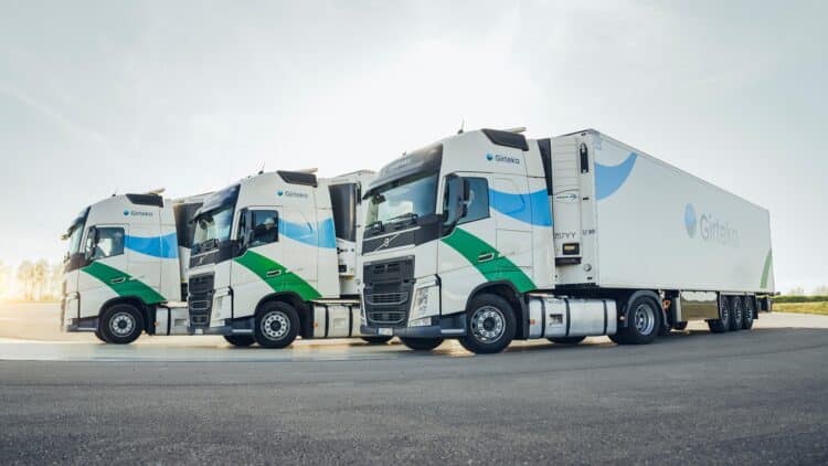 The Girteka Group is set to expand its fleet with new funding. Image: Girteka Group.