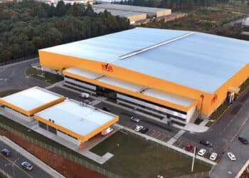 An aerial view of the new Hyva facility in Caxias do Sul. Image: Hyva.