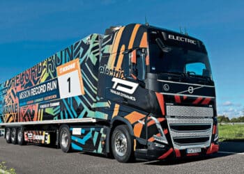 Trailer Dynamics is at the forefront of advancing e-trailers in Europe.
Image: Trailer Dynamics/Krone.