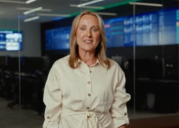 JB Hunt Transport Services President and CEO, Shelley Simpson. Image: JB Hunt.