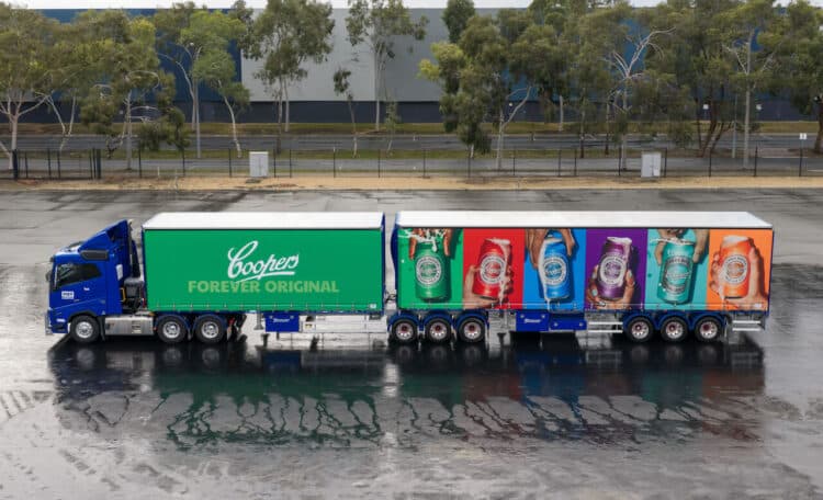Image: Visy Logistics.